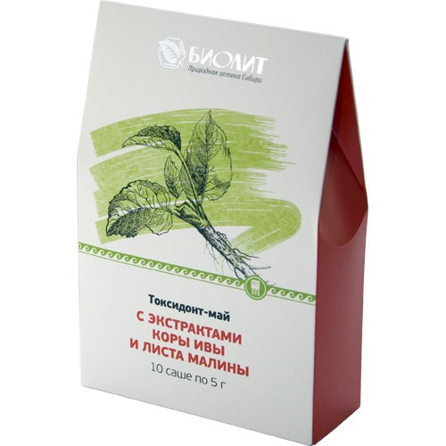 Купить Токсидонт-май с экстрактами коры ивы и листа малины  г. Иваново  